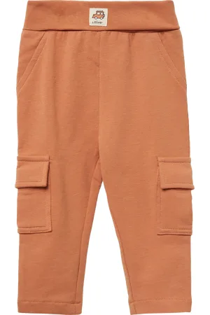 QS by s.Oliver Leichte Sweathose mit Umschlag und Cargotaschen