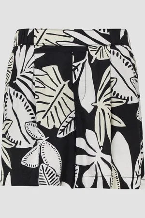 QS by s.Oliver Shorts aus Leinenmix mit Eingrifftaschen
