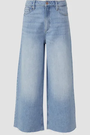 QS by s.Oliver Jeans-Culotte Catie / Slim Fit / High Rise