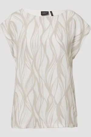QS by s.Oliver Ärmelloses Blusenshirt mit Frontprint