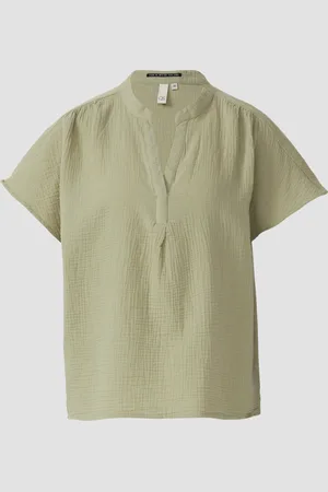 QS by s.Oliver Bluse aus Musselin