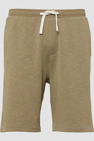 QS by s.Oliver Detroit: Sweat-Bermuda mit Flammgarnstruktur im Relaxed Fit