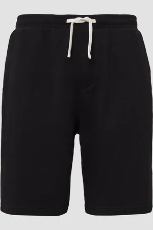 QS by s.Oliver Detroit: Sweat-Bermuda mit Flammgarnstruktur im Relaxed Fit