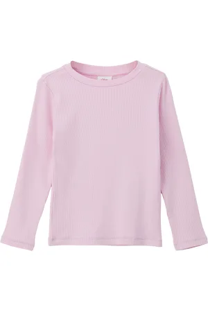 QS by s.Oliver Tričko s dlouhý rukávem, z viskózového streče, Unisex