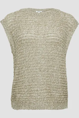 QS by s.Oliver Relaxed-Fit-Pullunder aus Ajourstrick