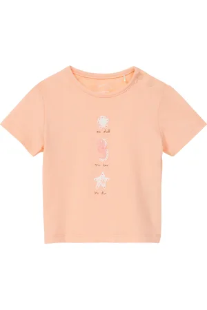 QS by s.Oliver T-Shirt aus Baumwolle mit Glitzerprint