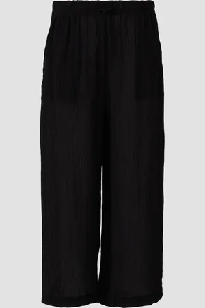 QS by s.Oliver Strukturierte Culotte aus Viskosemix