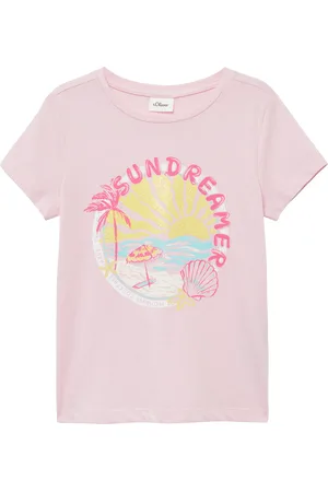 QS by s.Oliver T-Shirt im Loose Fit mit Glitzerprint