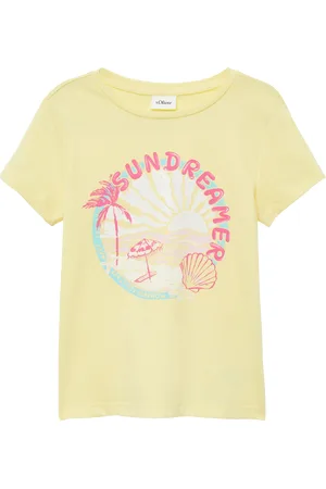 QS by s.Oliver T-Shirt im Loose Fit mit Glitzerprint