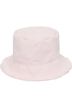 QS by s.Oliver Bucket-Hat aus Canvas mit Fransen