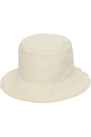 QS by s.Oliver Bucket-Hat aus Canvas mit Fransen