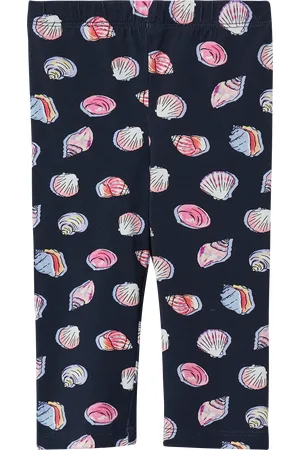 QS by s.Oliver Capri-Leggings aus Baumwollmix mit All-over-Print
