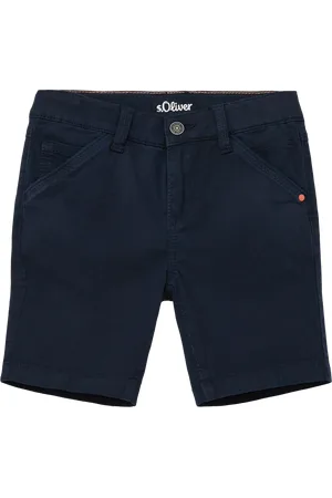 QS by s.Oliver Regular: bermudy z kepru, Unisex