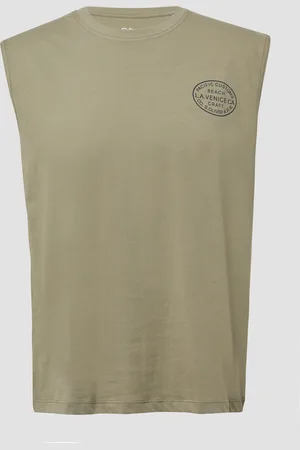 QS by s.Oliver Jersey-Tanktop im Relaxed Fit mit Print