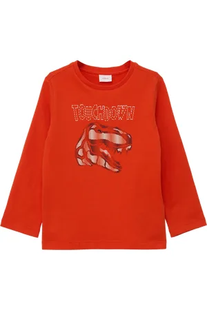 QS by s.Oliver Tričko s dlouhým rukávem a motivem dinosaura, Unisex