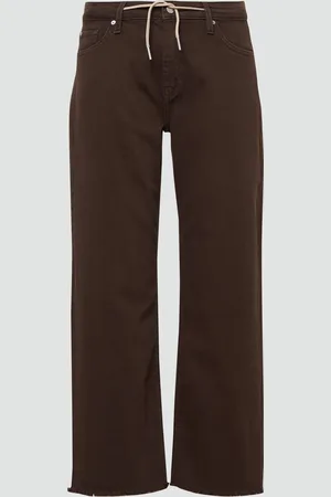 QS by s.Oliver Cropped Jeans Karolin / Regular Fit / Mid Rise / Straight Leg / offener Saum