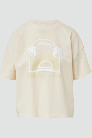 QS by s.Oliver Baumwollshirt mit Frontprint