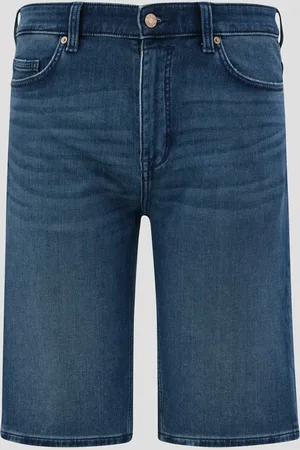QS by s.Oliver Džínové bermudy Mauro / Regular Fit / High Rise / Straight Leg, Pánové