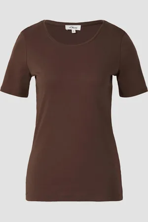 QS by s.Oliver T-Shirt aus Interlockjersey im Slim Fit
