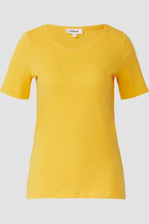 QS by s.Oliver T-Shirt aus Interlockjersey im Slim Fit