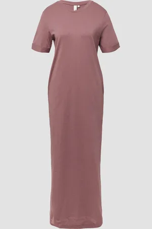 QS by s.Oliver Langes Jerseykleid aus Baumwolle