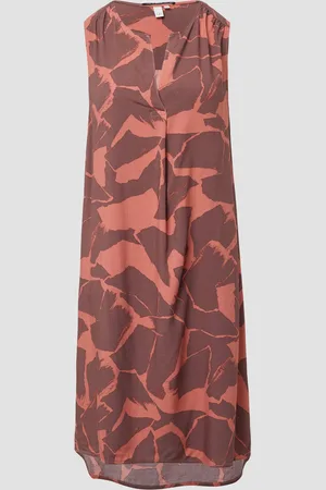 QS by s.Oliver Knielanges Viskosekleid