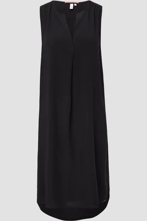 QS by s.Oliver Knielanges Viskosekleid
