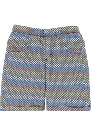 QS by s.Oliver Regular: bermudy s károvaným vzorem, Unisex