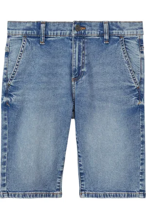 QS by s.Oliver Jeans-Bermuda Pete / Regular Fit / Mid Rise / Straight Leg
