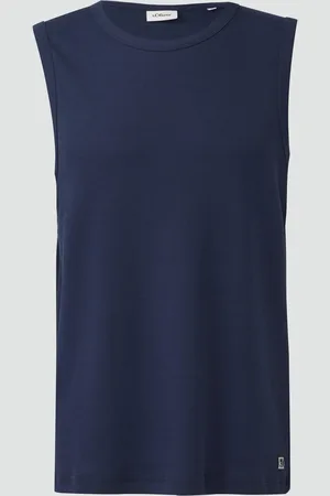 QS by s.Oliver Jersey-Tanktop mit Rippstruktur