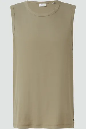 QS by s.Oliver Jersey-Tanktop mit Rippstruktur