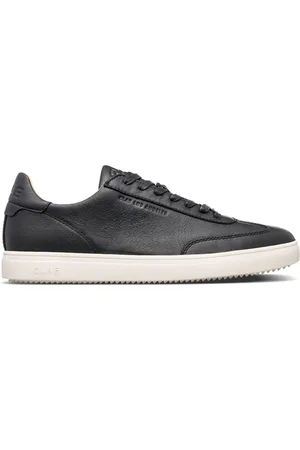 Clae Deane Black Milled Leather