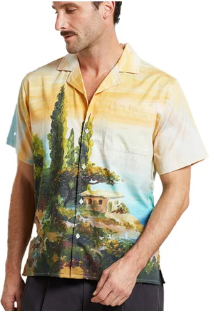 Dedicated Shirt Marstrand Oceanview Multi Color