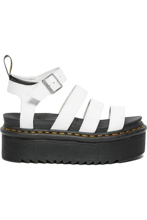 Dr. Martens Blaire Quad Hydro Leather Platform Sandals W