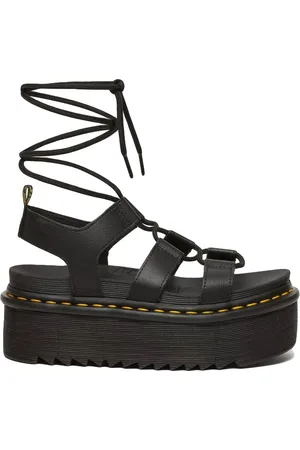 Dr. Martens Nartilla Leather Gladiator Platform Sandlas