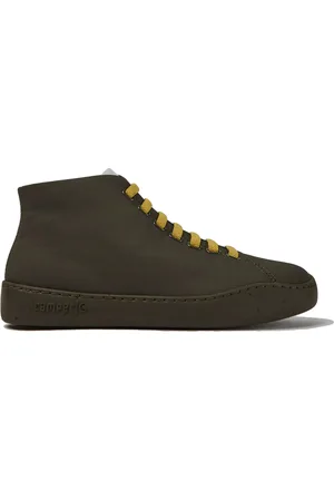Camper Peu Touring Textile Green Boots