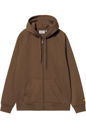 Carhartt Hooded Chase Jacket Chocolate