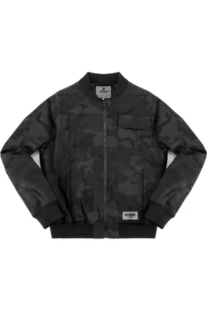 CHROME Industries Utility Bomber Jacket Black Camo