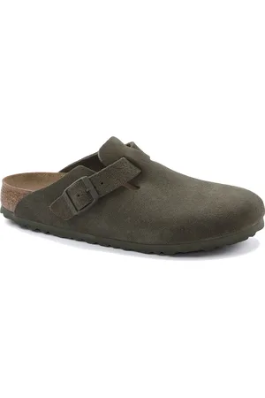 Birkenstock Boston Suede Leather Regular Fit
