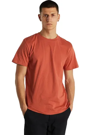 Dedicated T-shirt Stockholm Base Terracotta Red