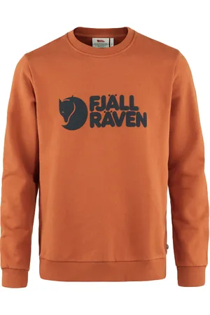 Fjällräven Logo Sweater M Terracotta Brown
