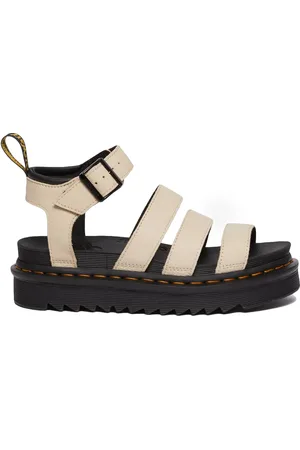 Dr. Martens Blaire Pisa Leather Strap Platform Sandals
