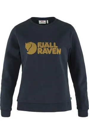 Fjällräven Logo Sweater W Dark Navy