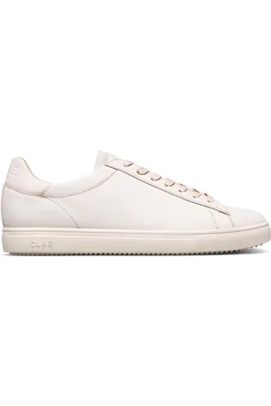 Clae Bradley Essentials Triple Off-White Leather