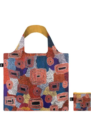 Loqi Ada Nangala Dixon - Water Dreaming Red Recycled Bag