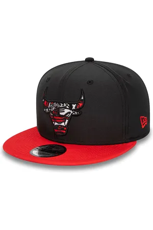 New Era Chicago Bulls Infill Black 9FIFTY Snapback Cap