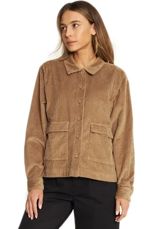 Dedicated Shirt Lima Corduroy Tiger Brown