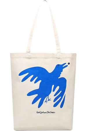 Dedicated Tote Bag Torekov The Phoenix Bird Off-White