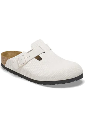Birkenstock Boston Suede Embossed Regular Fit