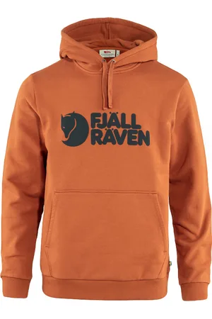 Fjällräven Logo Hoodie M Terracotta Brown